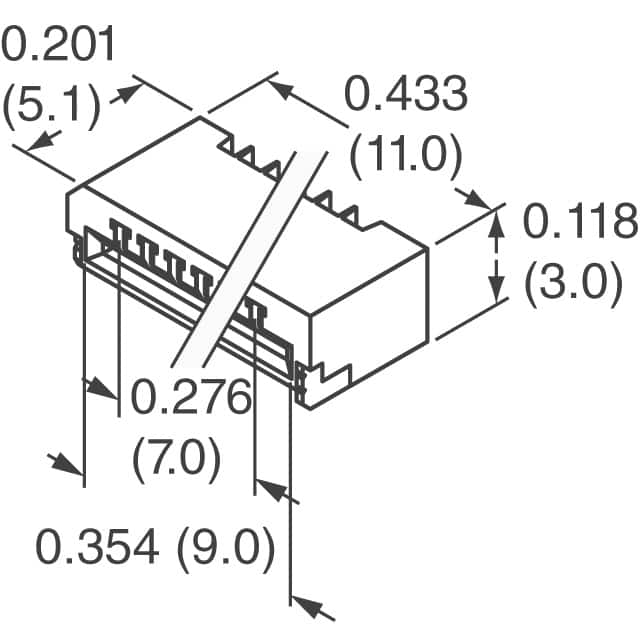 08FMN-SMT-A-TF(LF)(SN) JST Sales America Inc.  Ensembles de connecteurs FFC FPC (Flat Flexible)